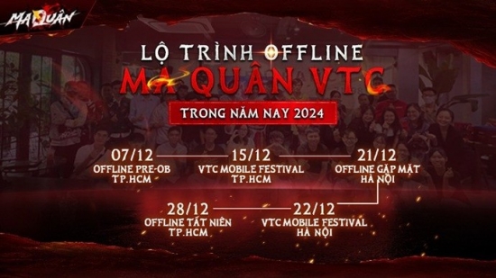 Ma Quân VTC tung chuỗi sự kiện offline, thổi bùng ngày hội VTC Mobile Festival 2024