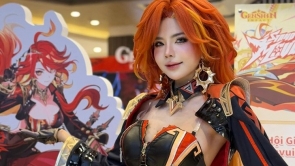 Mai Dora cosplay Mavuika trong Genshin Impact 'chiến' cỡ này!