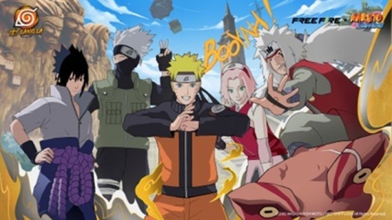 Free Fire và Naruto Shippuden cùng đem đến sự kiện hợp tác IP anime