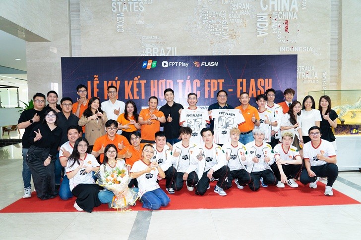 FPT tiếp tục hợp tác cùng Team Flash 2025, cam kết phát triển Esports Việt Nam