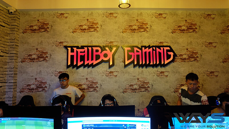Hellboy Gaming: Phòng máy đầy cá tính cho game thủ Vũng Tàu
