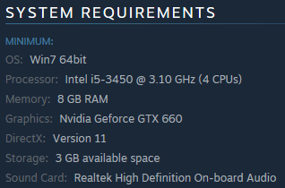 The Sexy Brutale PC system requirements
