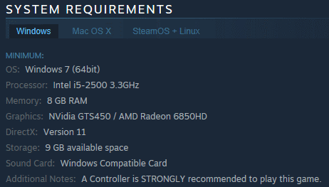 Yooka-Laylee PC system requirements