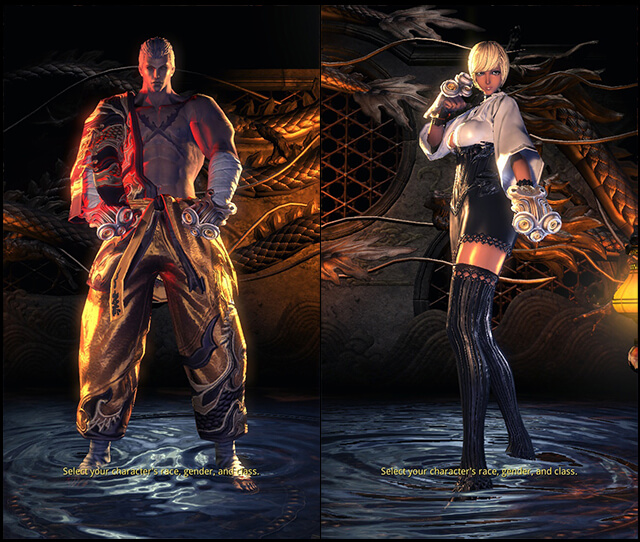 Chọn class trong Blade and Soul