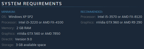 Tokyo 42 PC system requirements