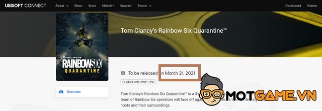 Rainbow Six Quarantine sẽ không ra mắt trong tháng 3 sắp tới?