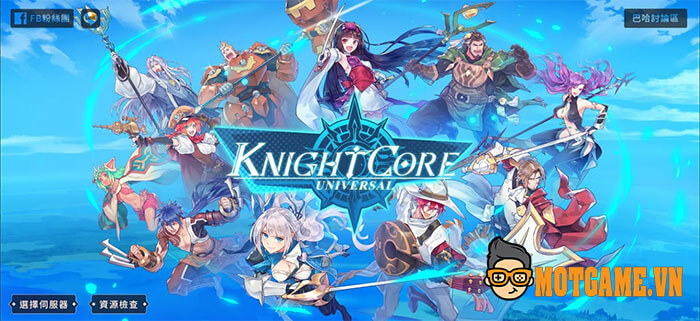 Knightcore Universal – Game mobile nhập vai thẻ tướng anime sắp ra mắt phiên bản tiếng Anh