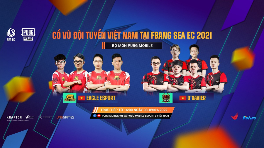 PUBG Mobile: Kết quả ngày đầu của 2 đội Việt Nam tại giải FBANG SEA EC 2021