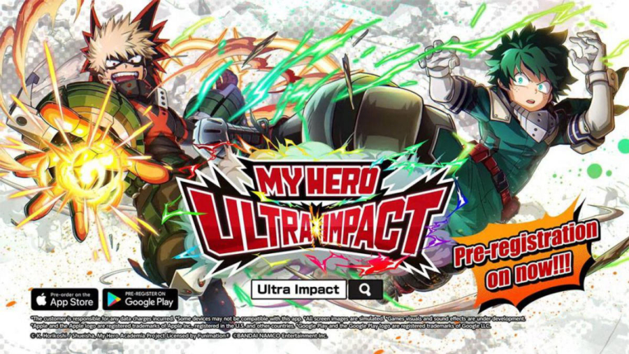 MY HERO ULTRA IMPACT chính thức ra mắt