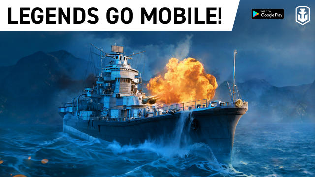 World Of Warships : Legends sắp có mặt trên mobile