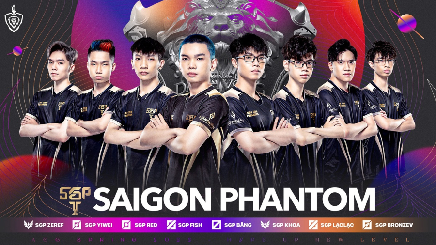 Saigon Phantom lộ diện đội hình hoàn chỉnh trước thềm ĐTDV Mùa Xuân 2022