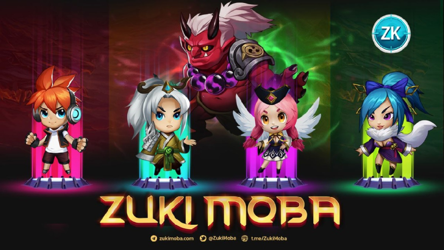 Zuki Moba - tựa game NFT mang phong cách MOBA có gì đặc biệt?