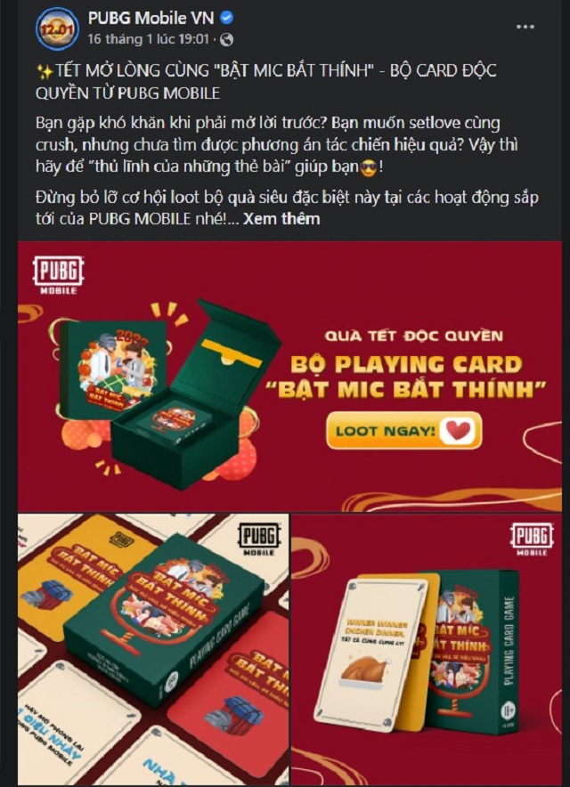 PUBG Mobile VN ra mắt bộ boardgame thú vị và độc đáo