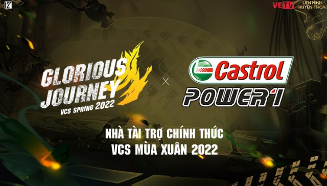 Castrol POWER1 sẽ là nhà tài trợ chính của VCS Mùa Xuân 2022