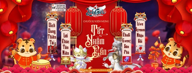 “Hóa Linh Triệu Hổ - Vui Tết Nhâm Dần” cùng Linh Giới 3D: Soul World, game thủ vừa “quẩy” Tik Tok vừa “rinh” Iphone 13 Promax