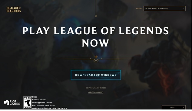 Hướng dẫn cách tải client LMHT Riot Games