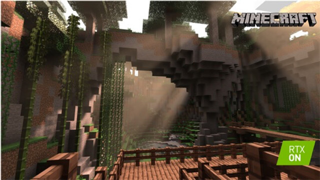Một Thế Giới Thực Đang Hình Thành trong Minecraft nhờ công nghệ RTX