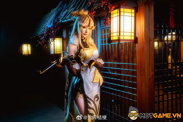 Ningguang vùng Liyue và bộ cosplay đầu năm cực chất