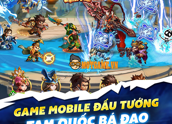 Game thẻ tướng Bá Đạo Tam Quốc Mobile trở lại thị trường Việt Nam