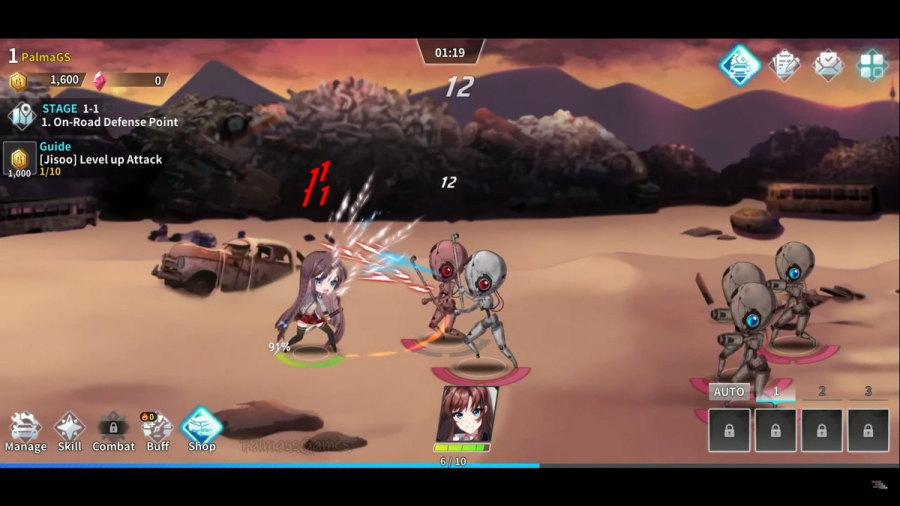 Side Gear - Game nhập vai chiến đấu phong cách anime gái ảo dành cho fan quý bửu ra mắt