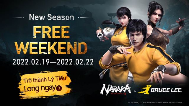 Naraka: Bladepoint cho chơi miễn phí, giảm giá sâu 30% từ ngày mai 19/2