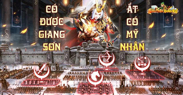 Tựa game chiến thuật không giới hạn với đồ họa đỉnh cao – Siêu thần Quân Sư đã chính thức có mặt tại Việt Nam