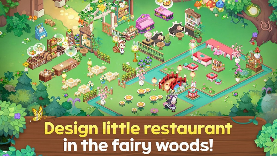 Fairy Fores: Tựa game quán ăn chính thức mở đăng ký trước