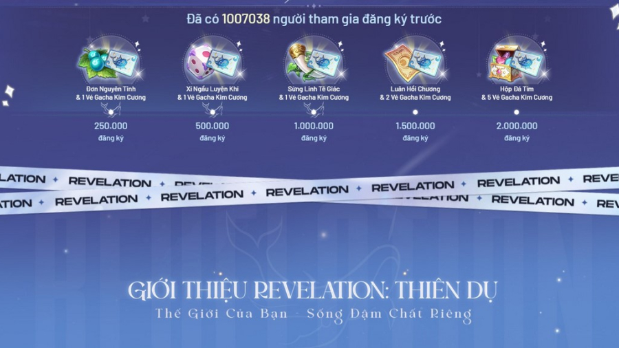 Revelation: Thiên Dụ đã chính thức đạt 1 triệu lượt đăng ký trước thềm ra mắt