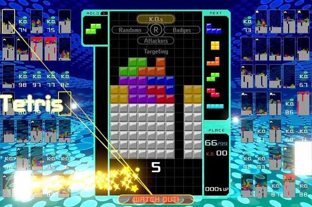 Đánh giá Tetris 99 - Xếp hình cũng có thể Battle Royale