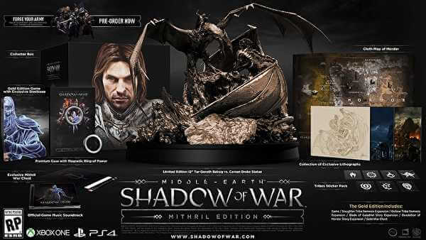 Middle-earth: Shadow of War: Tất cả mọi thứ cần biết trước ngày ra mắt