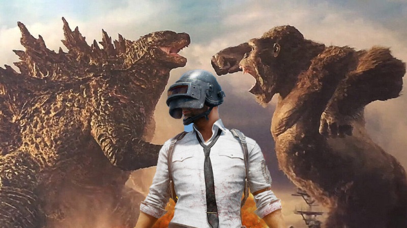 PUBG Mobile bất ngờ hợp tác với siêu phẩm Godzilla vs Kong!