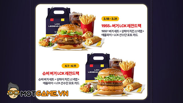 LMHT Faker xuất hiện trong set đồ ăn McDonald tại Hàn Quốc
