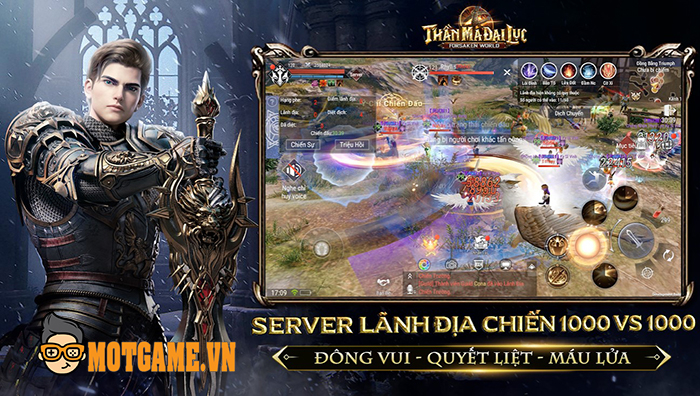 Game nhập vai chủ đề fantasy Forsaken World: Thần Ma Đại Lục về Việt Nam
