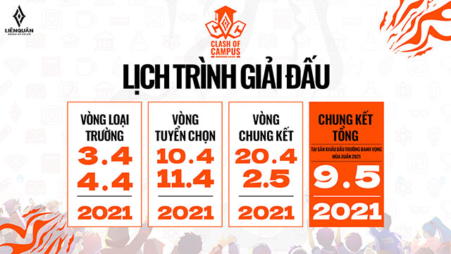 LQM: Mở đăng ký giải sinh viên Clash of Campus với tổng giải thưởng 200 triệu VNĐ