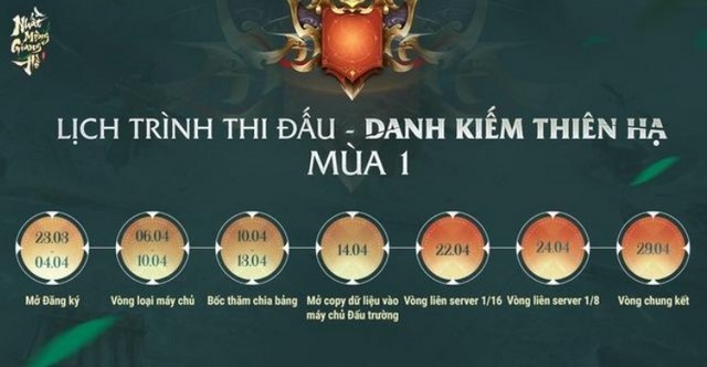 Giải đấu Danh Kiếm Thiên Hạ sẽ có tổng giải thưởng lên tới nửa tỷ đồng