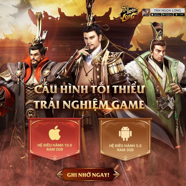 10:00 sáng 31/3 - Chính thức ra mắt mobile game Tân Ngọa Long 