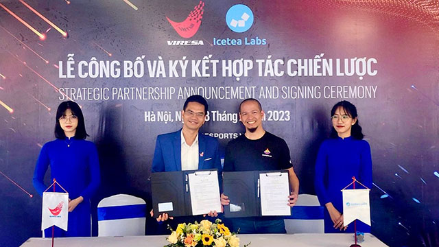 Viresa và Icetea Labs Việt Nam hợp tác toàn diện trong lĩnh vực Thể Thao Điện Tử