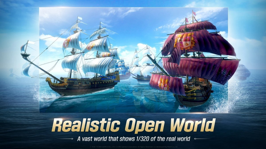 Uncharted Waters Origin ấn định ngày ​​phát hành toàn cầu trên Android và iOS