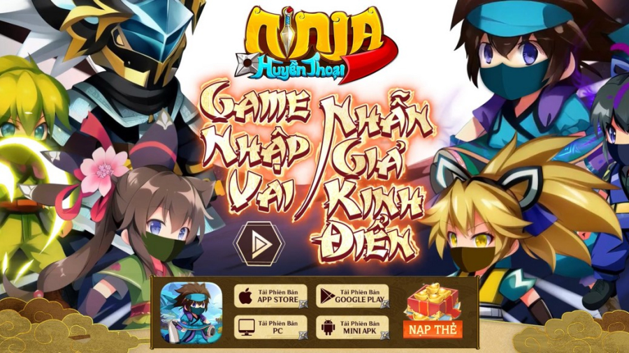 Ninja Huyền Thoại: Game “4 không” sắp ra mắt ngày 09/03 sẽ khiến game thủ yêu thích dòng game nhập vai khó cưỡng
