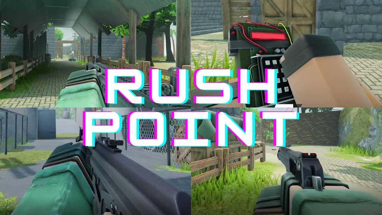 Rush Point - tựa game rất Valorant nhưng lại là Roblox