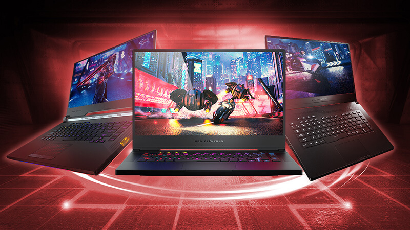 ASUS ROG công bố loạt laptop gaming sử dụng GPU series 16 trang bị CPU Intel Core thế hệ 9
