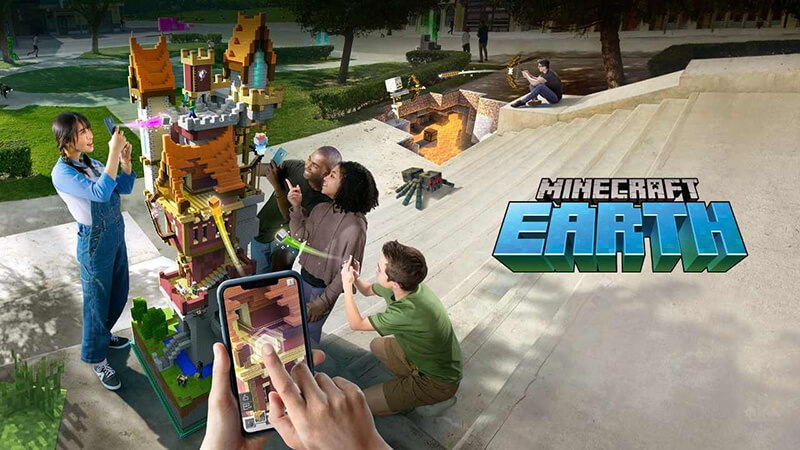 Ở nhà vẫn có thể chơi được Minecraft Earth mới toanh