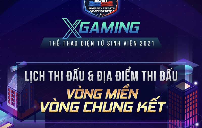 XGaming – UEC 2021: Bảng đấu Esports Tốc Chiến khu vực miền Trung &amp; Nam
