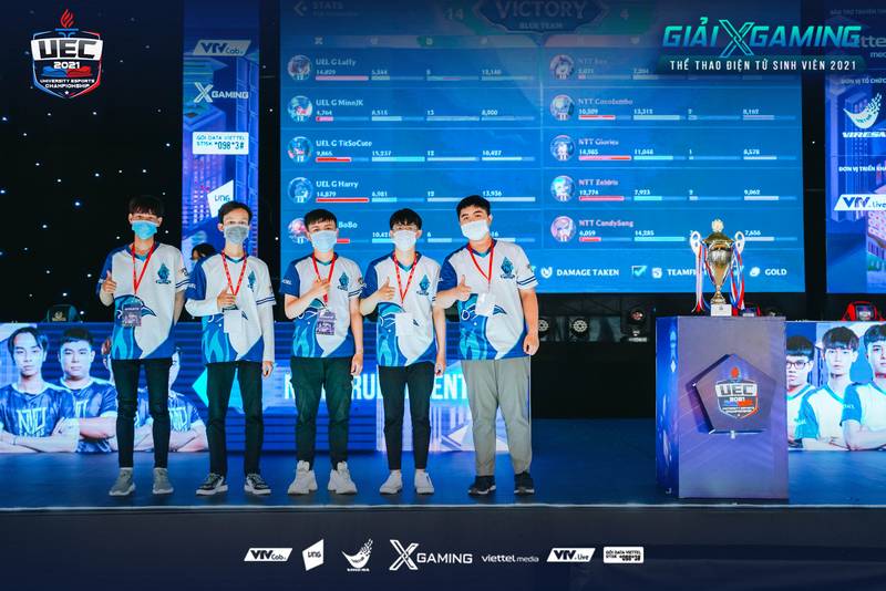 XGaming - UEC 2021: 2 đội tuyển Esports từ Tp. Hồ Chí Minh và Đà Nẵng nâng cúp vô địch!