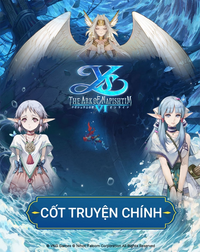 Ys 6 Mobile: The Ark of Napishtim: Lạc vào thế giới &amp;quot;Hoa Anh Đào&amp;quot;