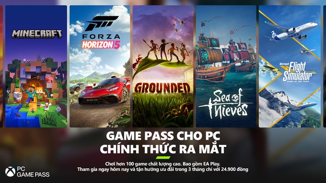 PC Game Pass chính thức ra mắt tại Việt Nam