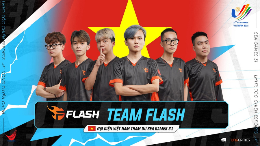 Tốc Chiến: Team Flash sẽ chính thức tham dự SEA Games 31