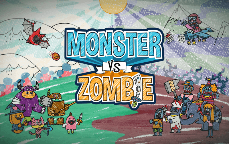 Monster VS Zombie – người ngoài hành tinh giải cứu thế giới