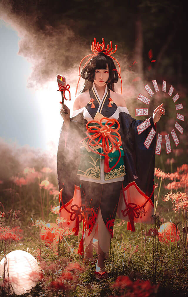 Ngắm cosplay Bỉ Ngạn Hoa - Higanbana đầy ma mị trong Âm Dương Sư