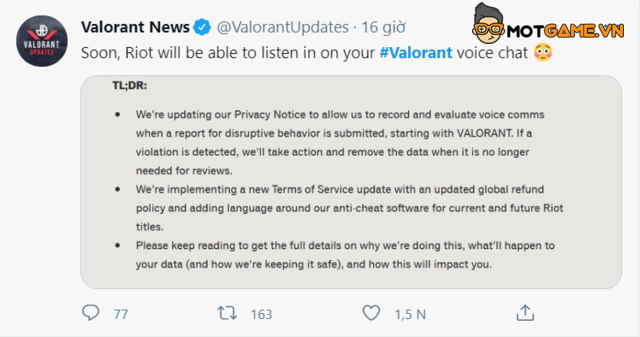 Valorant: Riot quyết định xử lý triệt để vấn đề toxic trong voice chat?